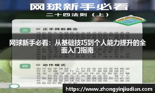 网球新手必看：从基础技巧到个人能力提升的全面入门指南