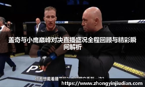 盖奇与小鹰巅峰对决直播盛况全程回顾与精彩瞬间解析